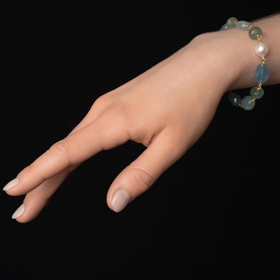 Dulong Aqua Armbånd, Guld 